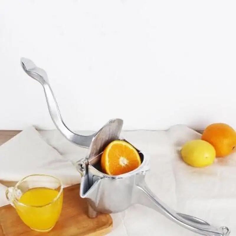 Manual Juice Squeezer, Portable Aluminum Alloy Hand Pressure Juicer, Heavy Duty Single Press Juice Squeezer, Real Stainless Steel Lemon Squeezer Manual Juice Squeezer, Portable Aluminum Alloy Hand Pressure Juicer, Heavy Duty Single Press Juice Squeezer, Real Stainless Steel Lemon Squeezer